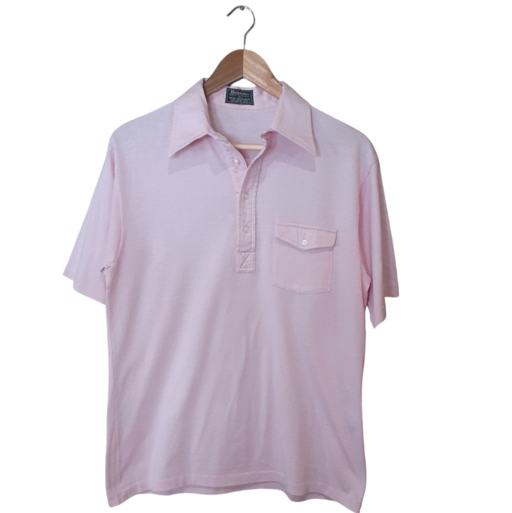 Hathaway Golf Classic x Jack Nicklaus Men's Golf Shirt Pink Size Large